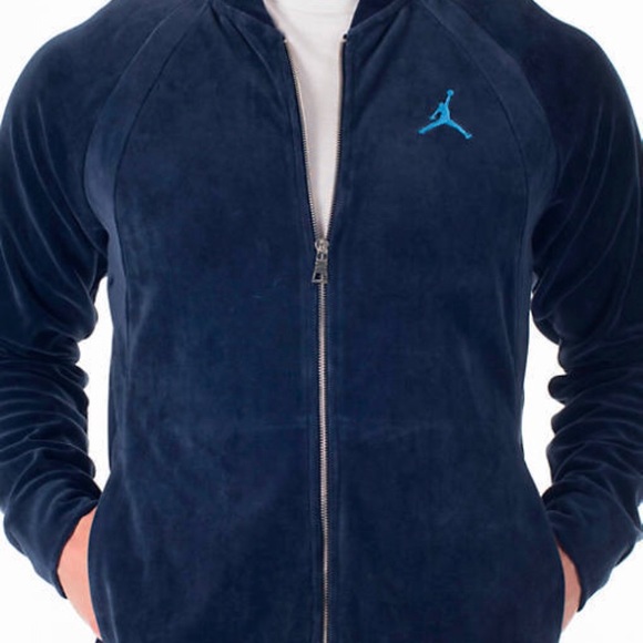 jordan jsw velour jacket